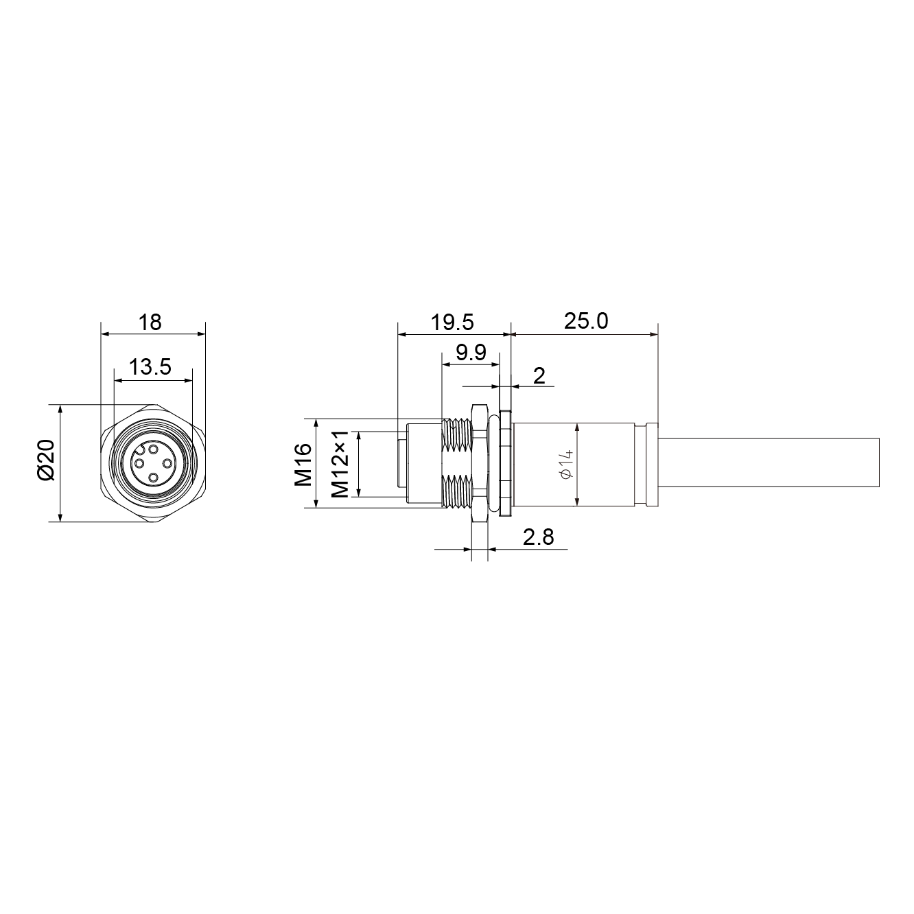 FEAF5R-2/M16/DN32