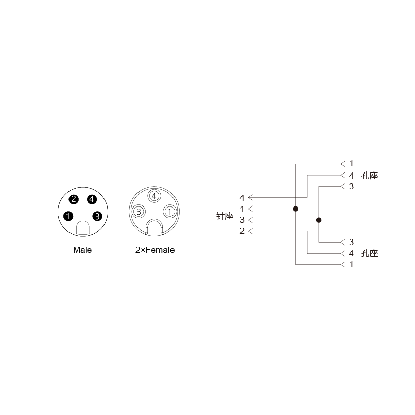 Y-SAM4-2SAF3-2-2/C00